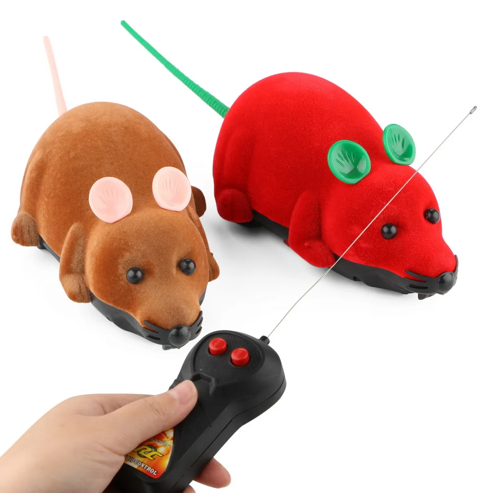Мышки для котов игрушки электрическая мышь кошка забавные игр пульт