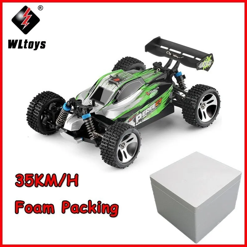 Wltoys A959 RC Car 1:18 Scale 2.4G 4WD RTR Off-Road Buggy High Speed Racing Car Remote Control Truck 4 wheel Climber Blue