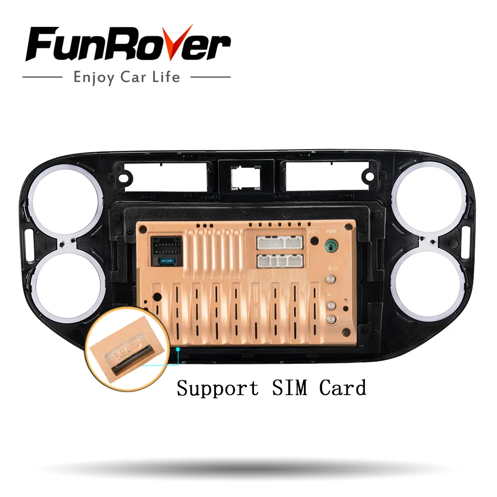 Excellent Funrover 2 din Octa core Android 9.0 Car dvd player For Volkswagen Tiguan 2010-2016 Car Radio GPS Navigation audio vedio 4G+64G 5 Excellent Funrover 2 din Octa core Android 9.0 Car dvd player For Volkswagen Tiguan 2010-2016 Car Radio GPS Navigation audio vedio 4G+64G 5