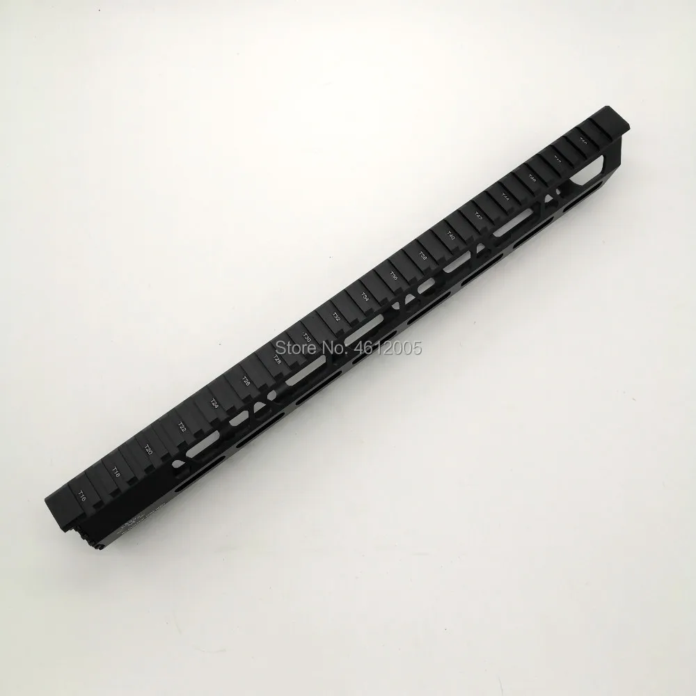 

15 inch Picatinny mlok handguard Rails One Rail free Float ar 15 Handguard Quad Rail for AEG M4 M16 AR15 for Hunting Shooting