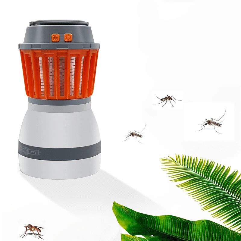 Portable Mosquito Killer Lamp Lantern Camping Tent Light Mosquito