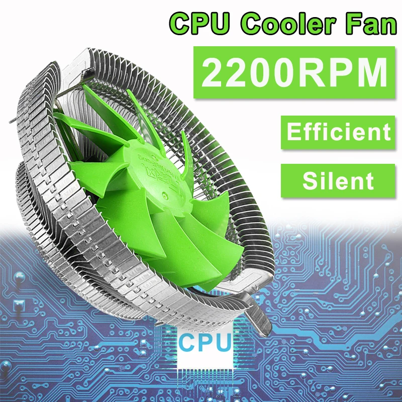 

Silent CPU Cooler Heatpipe Cooling Fan 12cm Radiator Aluminum Heatsink Intel LGA 775/1366/115X AMD AM3+/AM3/AM2+/AM2/940/939/754