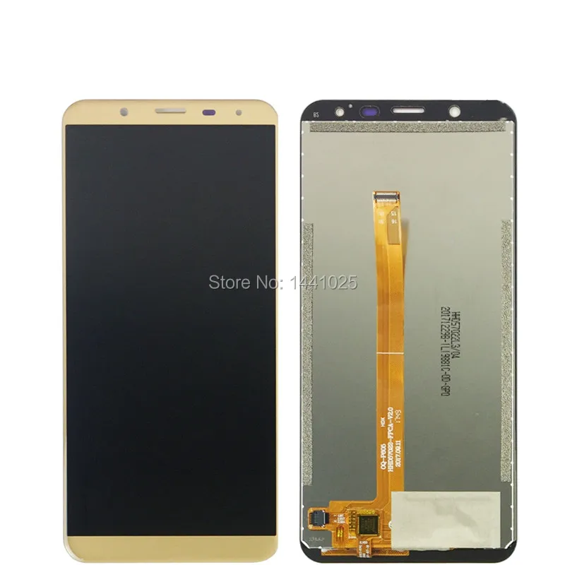 Сменный экран дисплея для Oukitel K5000 сенсорный ЖК 5 7 дюйма черный синий золотой с
