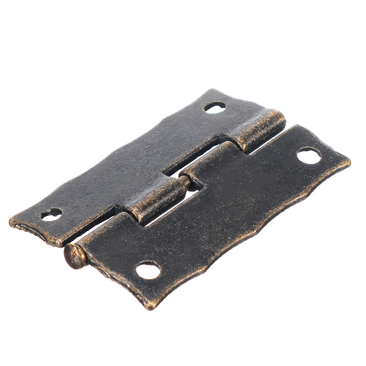 10pcs/set Antique Bronze Hinges Cabinet Door Drawer Decoration Vintage Brass Hinge For Jewelry Wooden Box Furniture Hardware 10pcs/set Antique Bronze Hinges Cabinet Door Drawer Decoration Vintage Brass Hinge For Jewelry Wooden Box Furniture Hardware