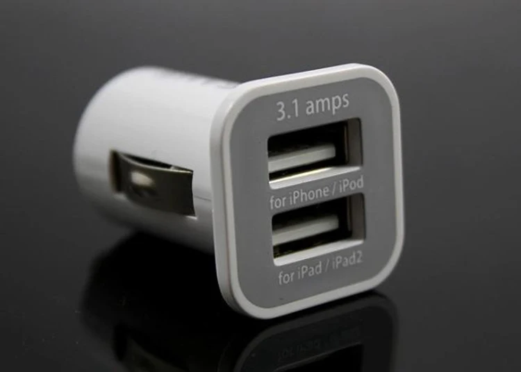 Mini Bullet Dual Car charger3.1A7