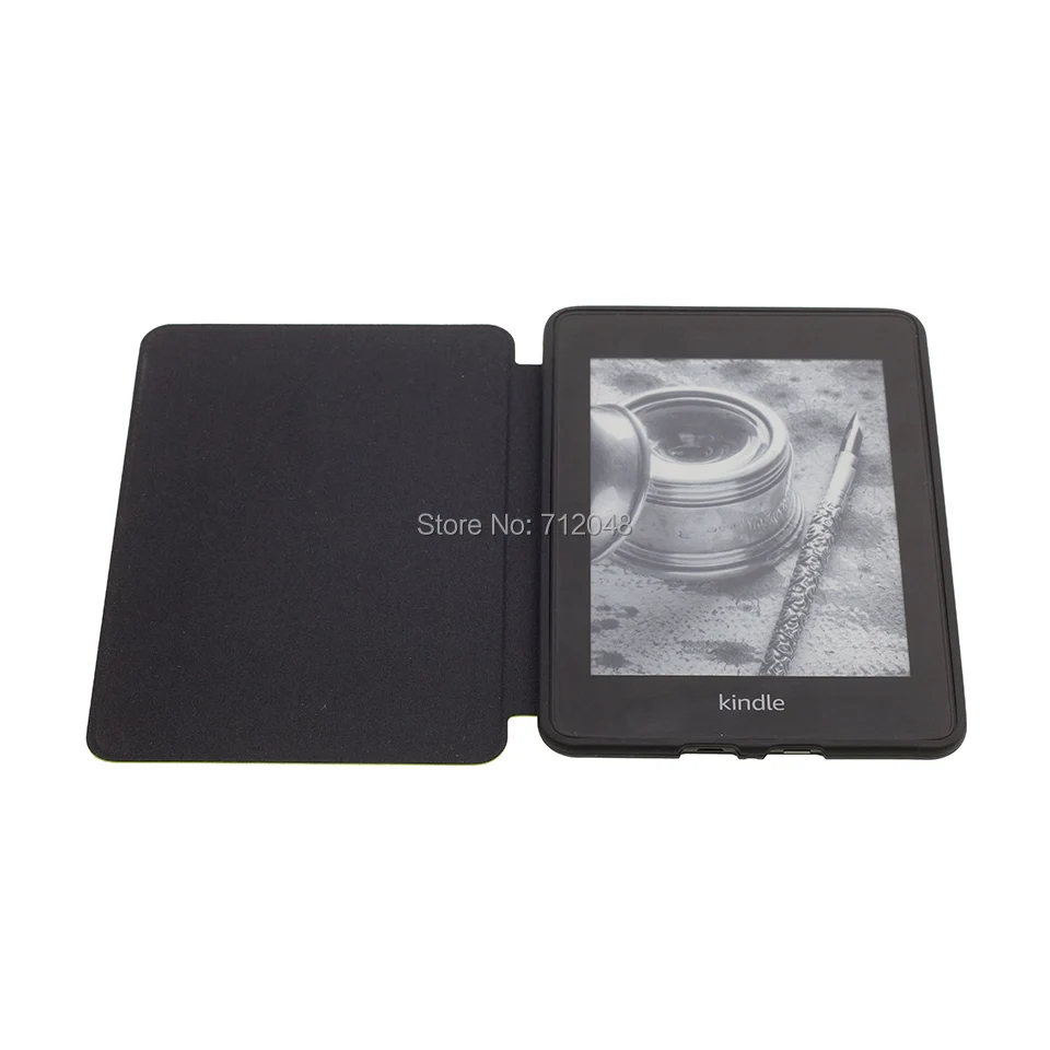 Бесплатная доставка ПУ кожаный чехол для Amazon 2018 Новый Kindle Paperwhite 4 с функцией