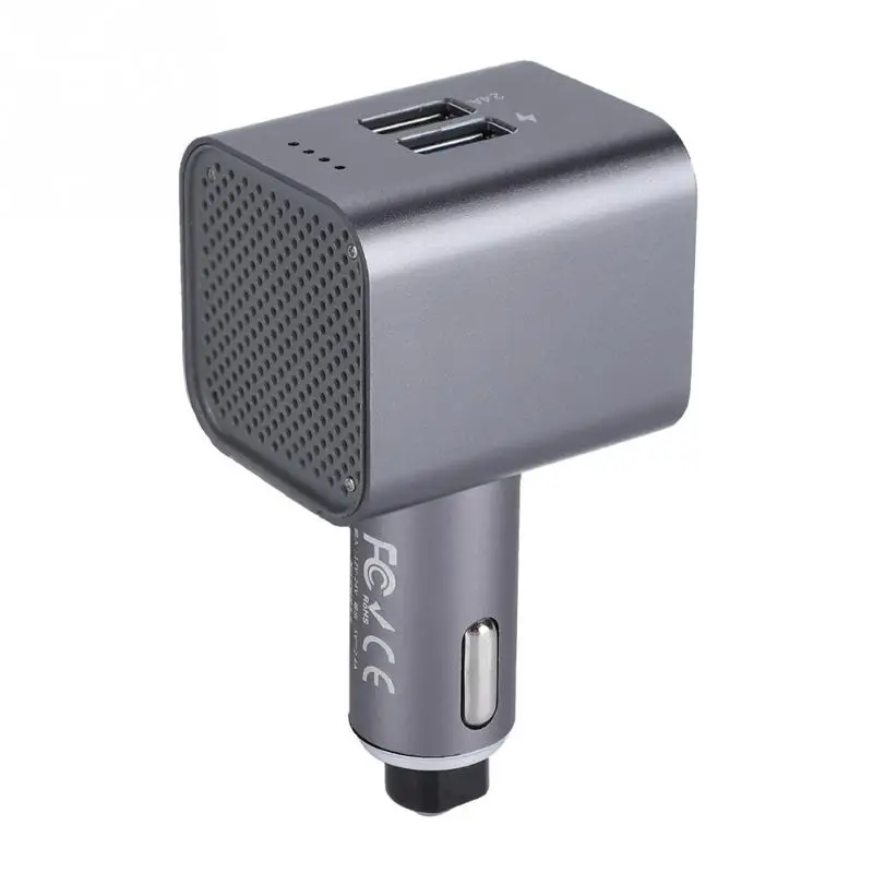 2 портовый usb очиститель воздуха для автомобиля + Автомобильное зарядное