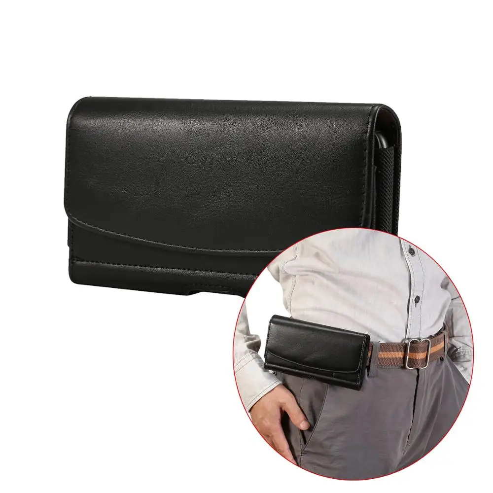 

Belt Clip Bag Universal Pouch Holster Case For Samsung Galaxy A3 A5 A7 2016 2017 A6 A8 Plus 2018 Card Holder Cover PU Leather