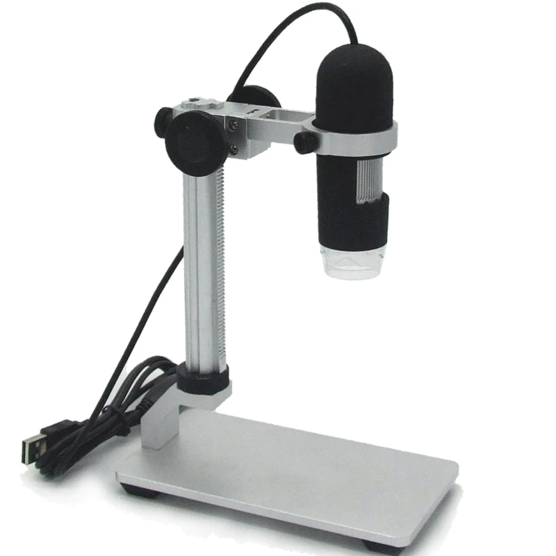 1000X 8 LEDs USB Digital Continuous Zoom Microscope Magnifier with