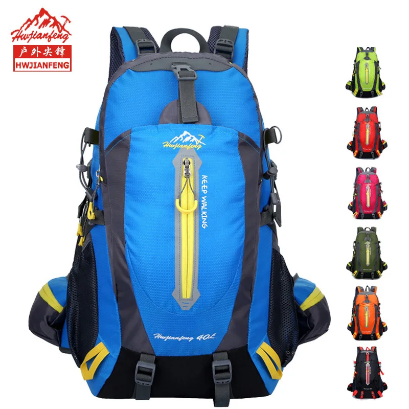 

NPASON Fashion 2019 40L Mountaineering Bag Outdoor Backpack Riding Backpack Men And Women Hiking Bag Climbing Camping Bag