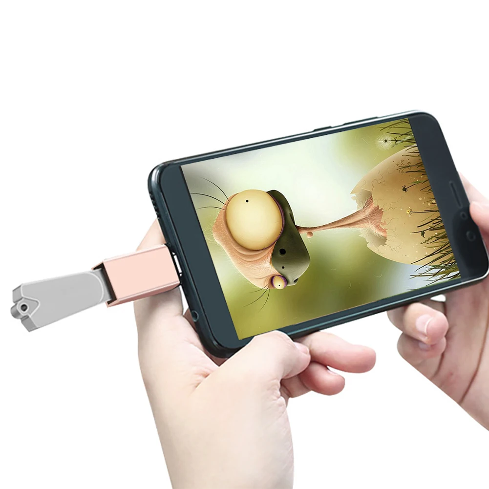 Универсальный адаптер Type C к USB OTG конвертер для мыши клавиатуры сотового