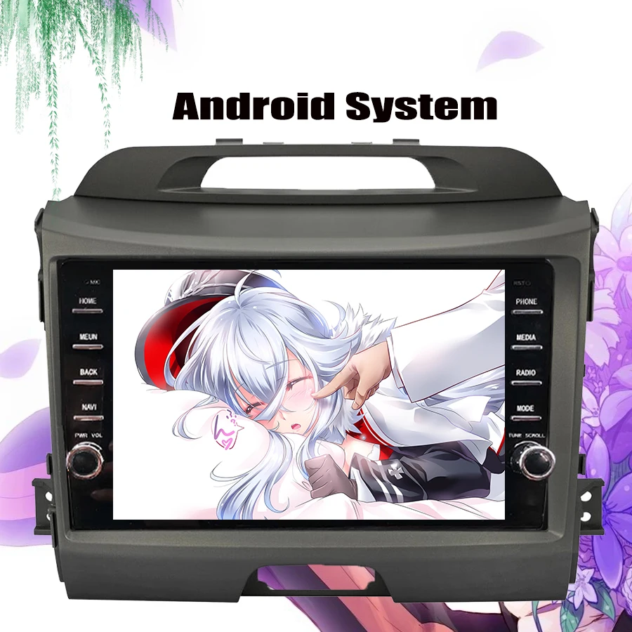 Автомобильный мультимедийный DVD плеер 2DIN 2.5D HD Android 10 0 для KIA Sportage 3 4 2010 2011 2012 2014 2015