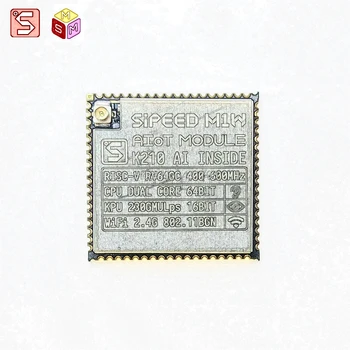 

AIoT module Sipeed M1W ESP8285 WIFI AI Core Board Module Development Board K210 Deep Learning Microphone Array Vision