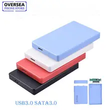 2," USB 3,0 SATA HDD Box HDD жесткий диск Внешний корпус HDD случае поддержка неограниченное ёмкость HDD/SDD UASP протокол