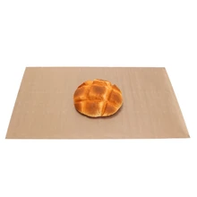Завышение 40x60 см коврик для выпечки из стекловолокна кухонная подкладка лист антипригарная Микроволновая печь гриль высокая температура стойкая Ткань Лист