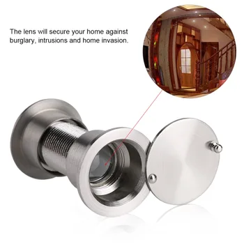 

28mm Wide Viewing Angle Peephole Door Viewer with Heavy Duty Privacy Cover High Quality