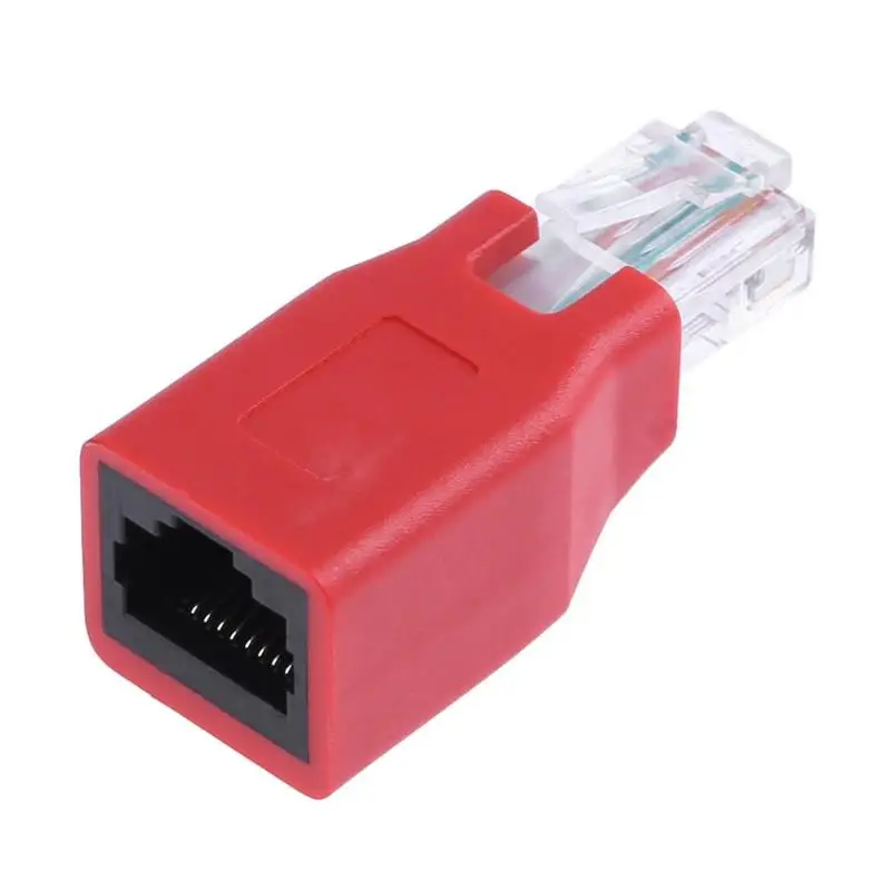 RJ45 папа мама CAT6 Разъем Lan Ethernet Сетевой удлинитель адаптер для