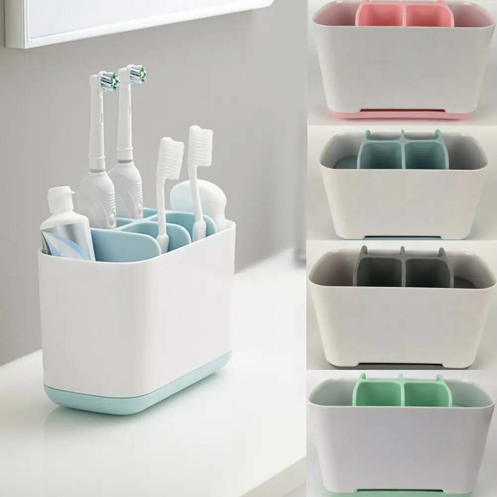 

Electric Toothbrush Storage Box Rack Toothpaste Holder Bathroom Simple Organizer