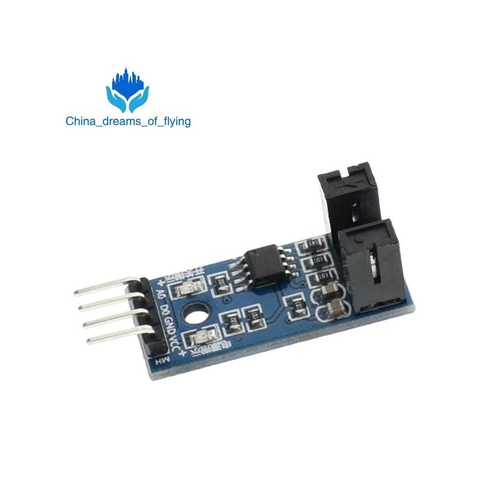 4 контактный инфракрасный модуль датчика скорости TZT F249 для Arduino/51/AVR/PIC 3 в 5 высокое