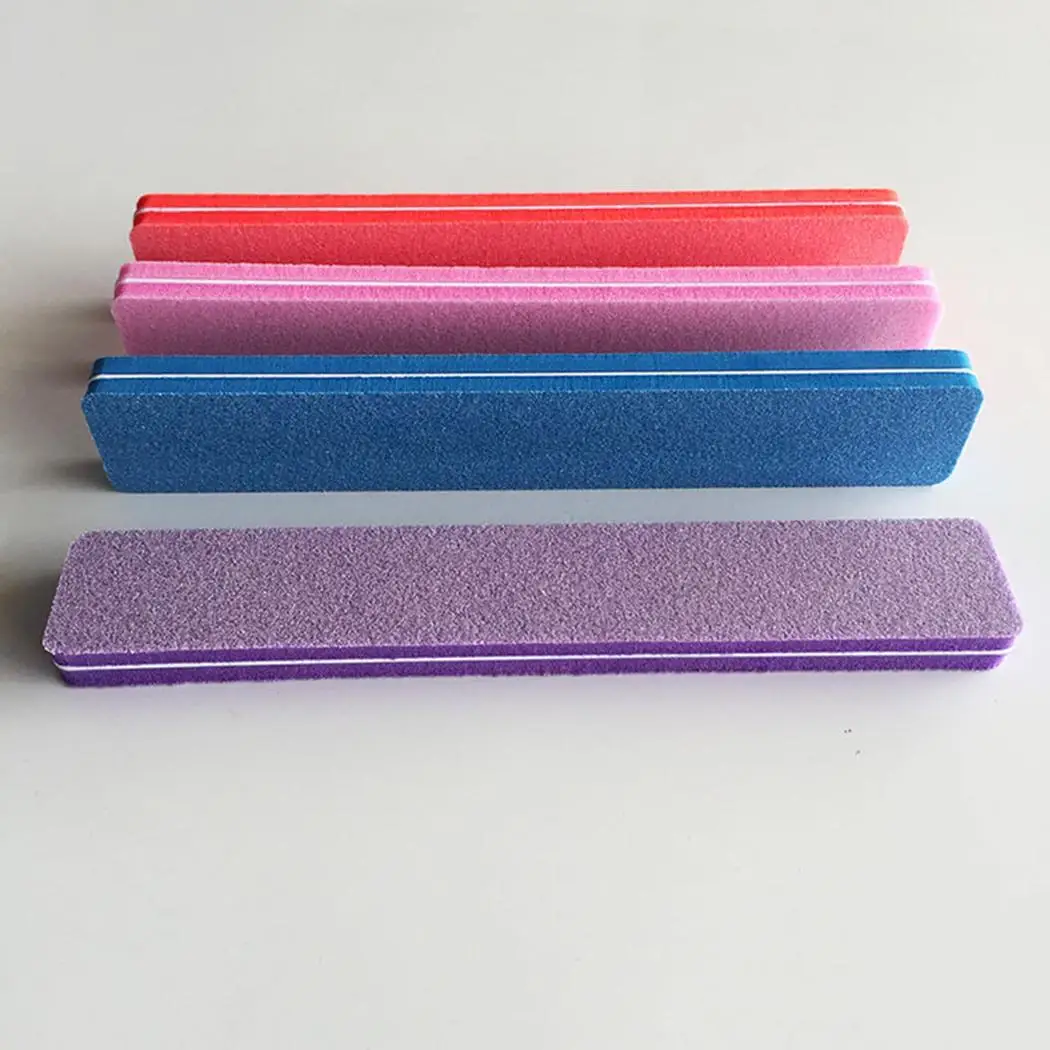

Rectangle Sponge Nail Buffer File Nail Art Tool Nails Care Soft Fashion Block Grinding Polishing Manicure Nail Art Tool