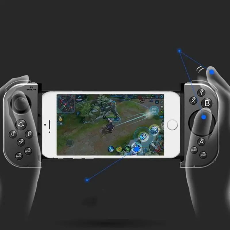 

Wireless Bluetooth Touch Button Gamepad Shooter Trigger Keypad Game Handle Controller Joystick for IOS Android for Android Phone