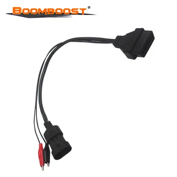 

Auto Car Cable obd For fiat 3pin Diagnostic Cable Fit For Fiat/Alfa/Lancia to 16 Pin OBDII OBD2 OBD-II Connector Adapter