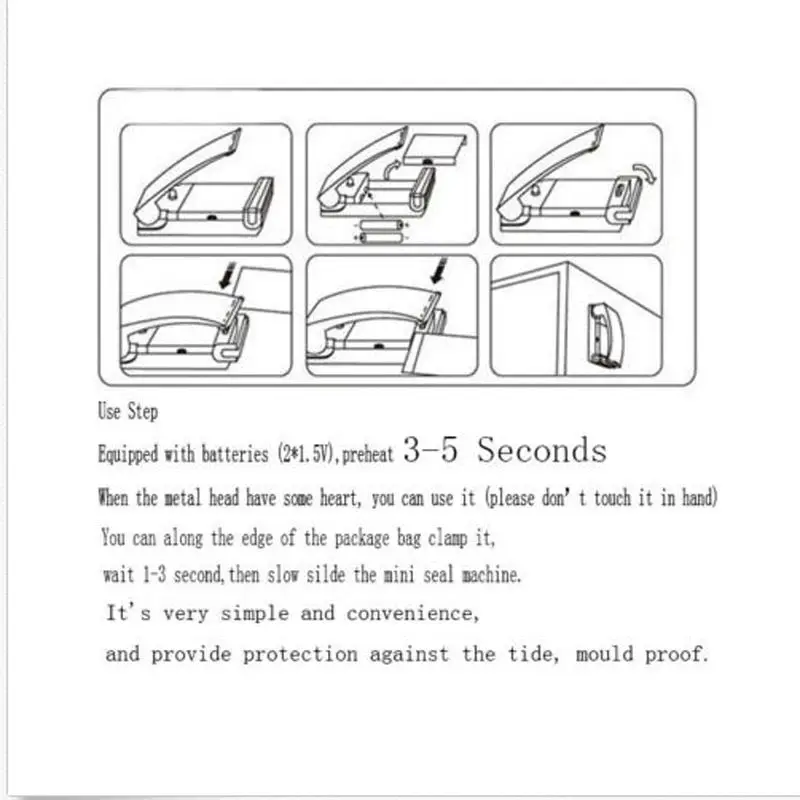 Портативный мини-герметик для дома, упаковочная машина, пластиковый пакет, пищевая упаковка, кухонные закуски, фрукты, овощи, специальные инструменты