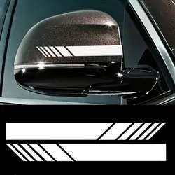 2 шт. прочный зеркало заднего вида 5D виниловая наклейка забавные аксессуары для автомобиля