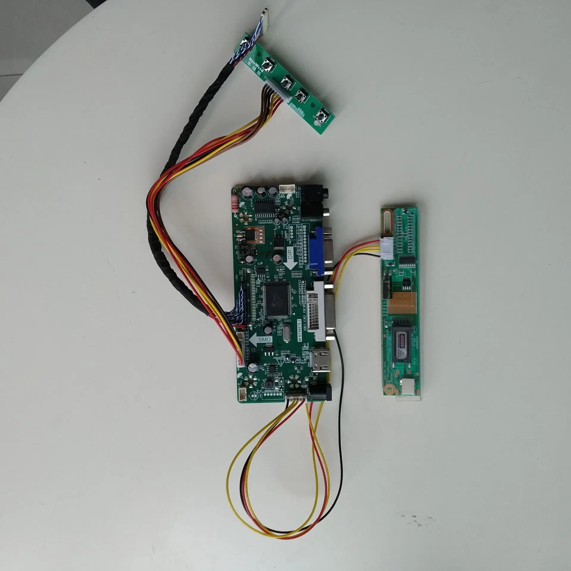 Для 30pin LTN184KT01 101/A01 1680X945 монитор экрана NT68676-HDMI + DVI VGA комплект ЖК