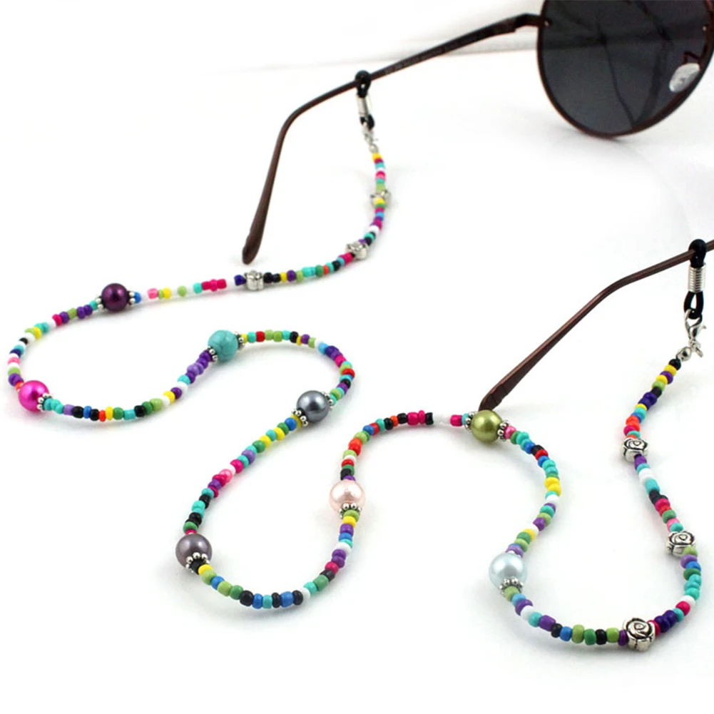 

Fashion Women Glasses Chain Eyeglasses necklace Eyewear band Eyeglasses sunglasses cords chain Beaded Metal Glasses
