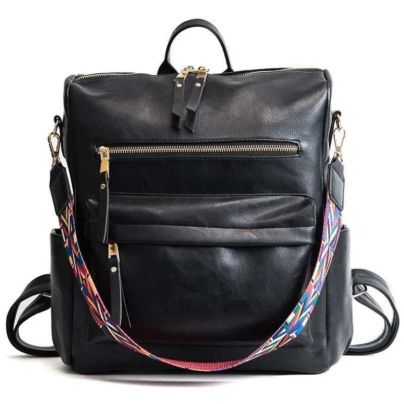 Женский рюкзак, сумка для путешествий, для ноутбука, из искусственной кожи, рюкзак, рюкзак, школьный рюкзак, сумка для девочки-подростка