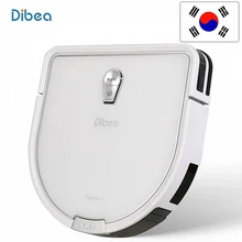 Dibea GT200 Smart Gyroscope Robot Vacuum Cleaner For Home Automatic Sweeping Dust Sterilize Smart Planned Washing Mopping