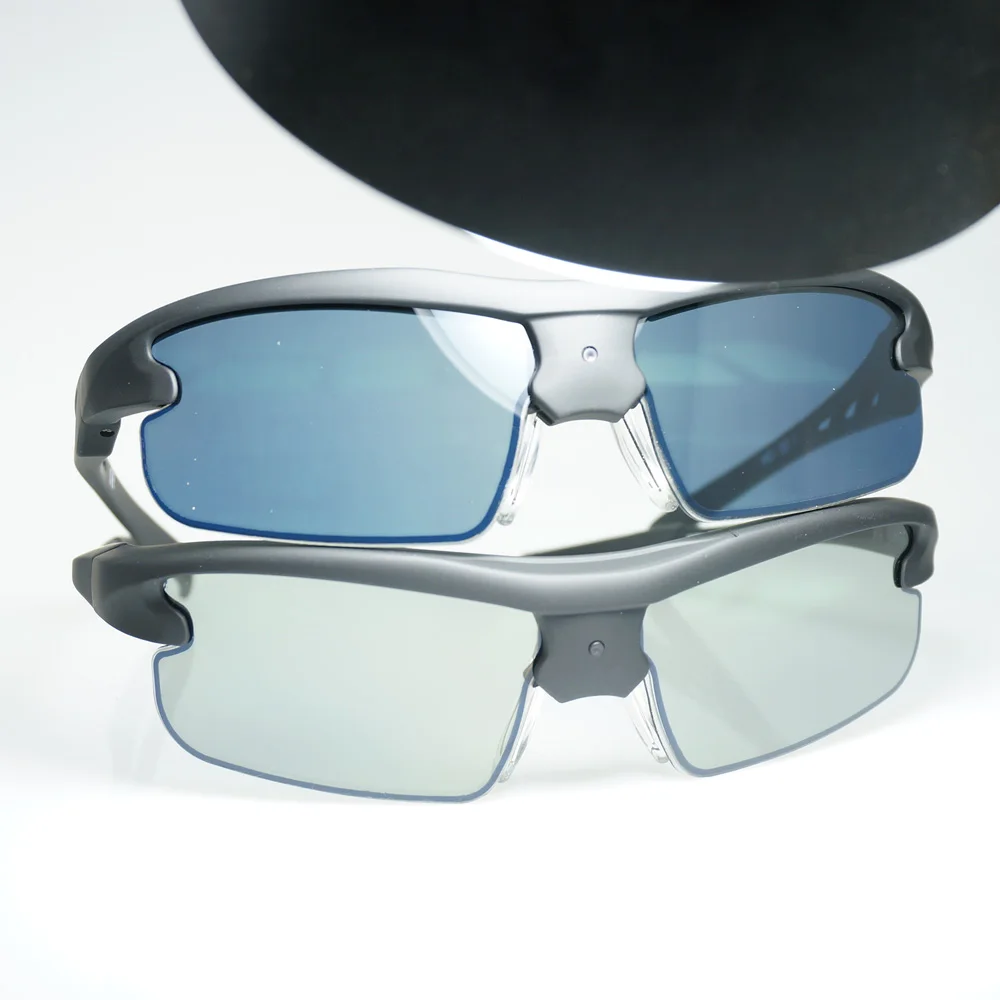 0,1 секундные изменения цвета солнцезащитные очки Спорт на открытом воздухе солнцезащитные очки фотохромные очки оправа удивительные интеллектуальные технологии очки