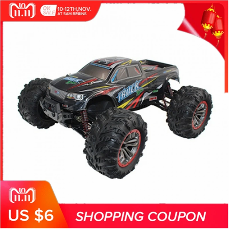 

XinLeHong Toys 9125 1:10 Brushed 4WD 46km/h Fast Speed Off-road RC Car Supersonic Monster Truck Off-Road Vehicle Buggy Toys