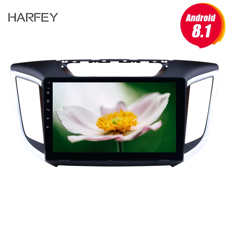 

Harfey Car Radio For 2014 2015 Hyundai IX25 Car Multimedia player Android 7.1/ 8.1 GPS 2Din Quad-Core DVR Steering Wheel Control
