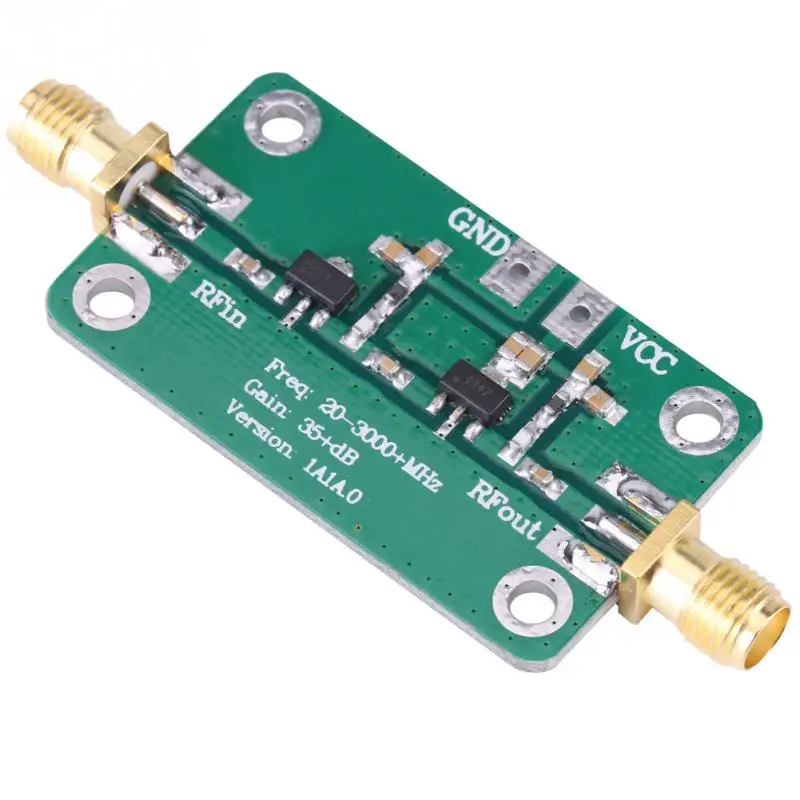 

20-3000MHz Wideband Low Noise Amplifier Radio Frequency Tester Module RF Signal Amplification Tool RF Amplifier Frequency Meter
