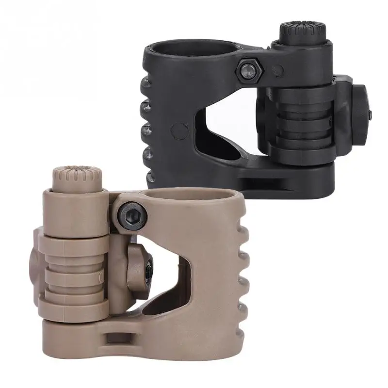 

Multifunction Camping Flashlight Clip Durable Adjustable Tactical Flashlight Clamp Lights Holder for 20mm Rails Outdoor Tools