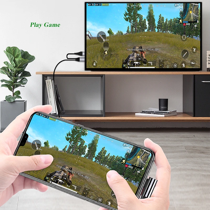  For iPhone HDMI Cable 4k HD 3.5M 8pin to HDTV TV Adapter for Lightning to HDMI for Apple iPad Air i