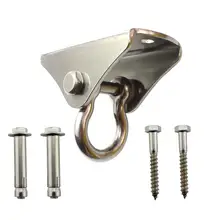 Воздушные качели-вешалки 500 кг, потолочное крепление для йоги, гамак, кресло-качалка, мешок с песком, панчбэг из нержавеющей стали 304