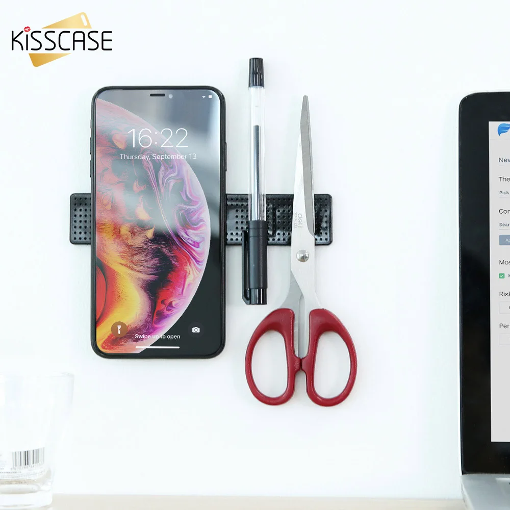 

KISSCASE Universal Magic Holder Sticker For All Smartphone Multi-Function Fixate Gel Pad Wall Sticker Magic Nano Rubber Bracket