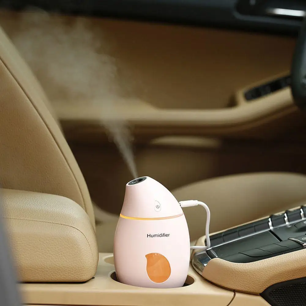 

160ml Mini Air Humidifier USB Aroma Essential Oil Diffuser Cool Mist Maker LED USB Air Humidifier Aromatherapy For Office.