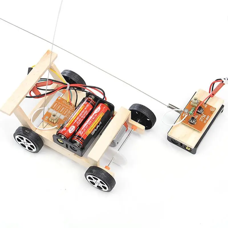 

Creative DIY Remote Control Vehicle Kids Car Model Science Experiment Toys primary school experiment science model education toy