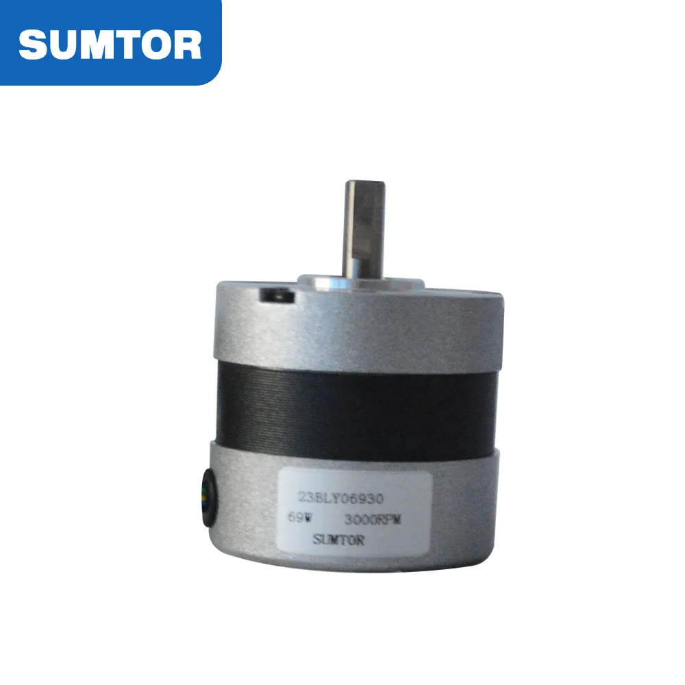 

nema 23 24 volt dc brushless motor 0.22N.m holding torque 69W rated power