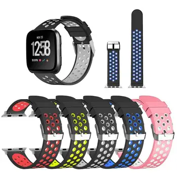 

44mm Silicone Sport Loop Smart Watch Band Wrist Strap for iWatch Series 4 Bracelet Belt Strap for iwatch Breathable Band