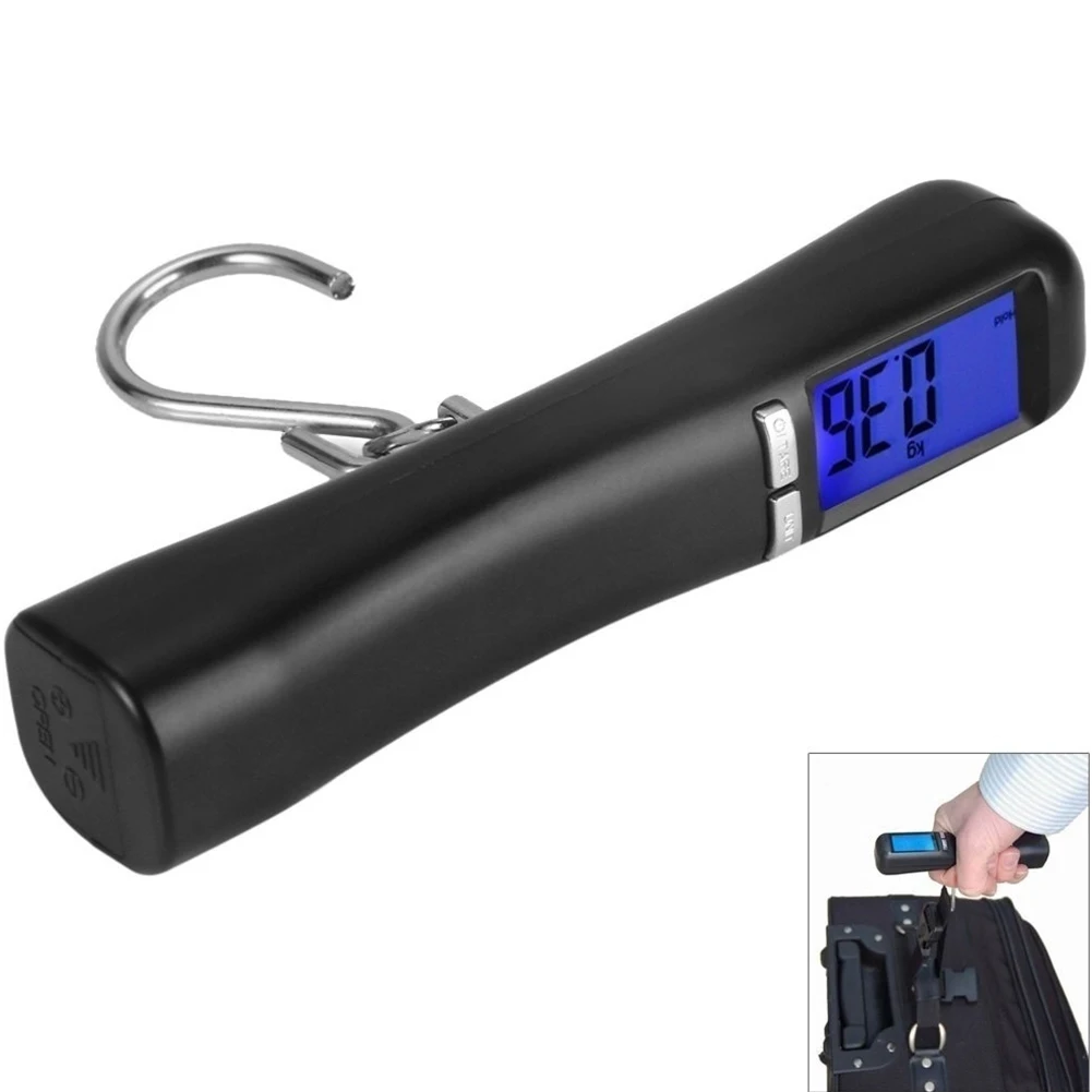 

Suitcase Bag Electronic Handheld Portable Hanging LCD Travel Scale Luggage Weighing Energy Saving Digital
