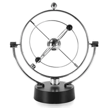 Children Celestial Pendulum Magnetic Model Educational Rotating Toys For Kids Learning Physical Model Silver Color Decoration Children Celestial Pendulum Magnetic Model Educational Rotating Toys For Kids Learning Physical Model Silver Color Decoration