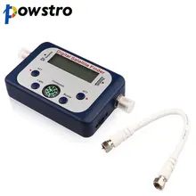 Powstro Universal GSF-9506 Digital Sat finder TV Satellite Finder Mini Antenna Satellite With LCD Screen Display for TV