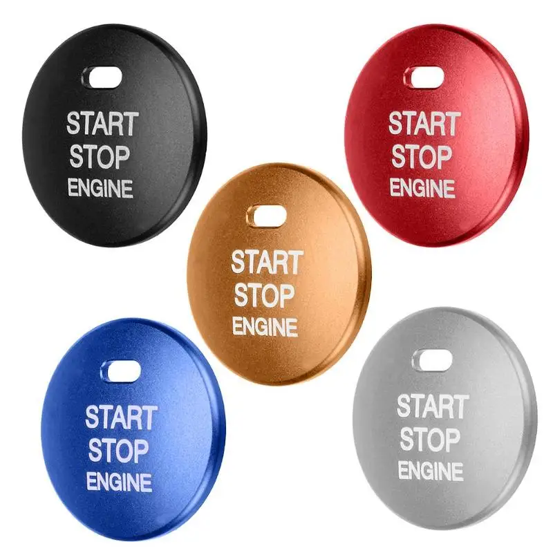 

Auto Car Engine START STOP Button Switch Accessorie Aluminum Replace Cover Trim Cap Sticker for Mazda 3 Axela CX-3 CX-4 CX-5