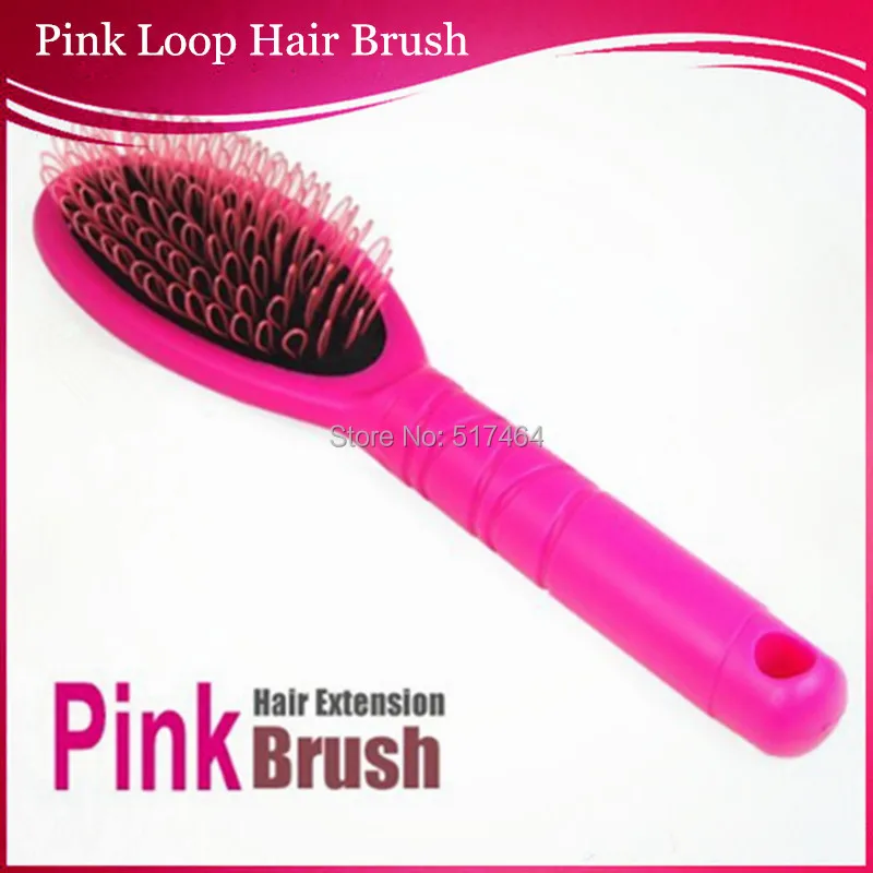 Hpink hair brush