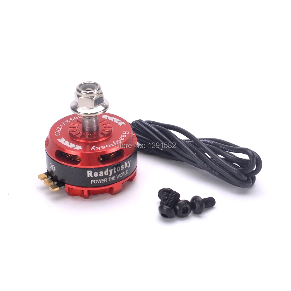 Бесщеточный мотор GTS2305 2305 2450kv/2700kv 3 5S красный/черный для квадрокоптера QAV R 220 250 270